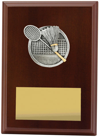 LPF446B - Plaque Peak Badminton 175mm