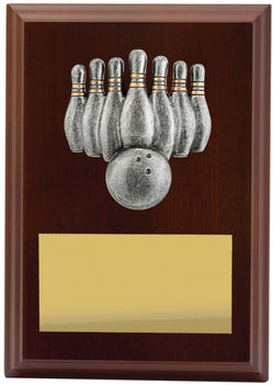 LPF452A - Plaque Peak Tenpin 150mm