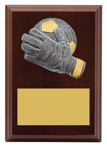 LPF481A - Plaque Peak Goalkeeper 150mm
