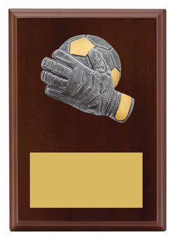 LPF481B - Plaque Peak Goalkeeper 175mm