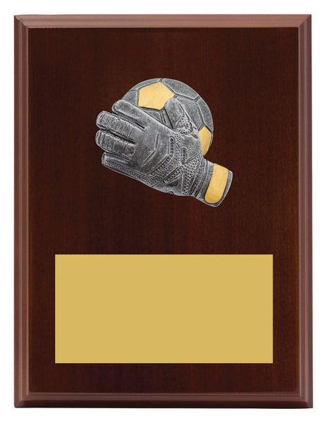 LPF481C - Plaque Peak Goalkeeper 200mm