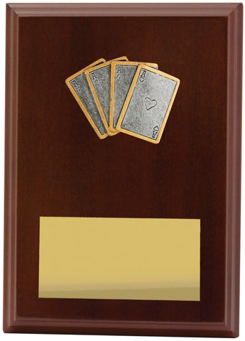 LPF497B - Plaque Peak Cards 175mm