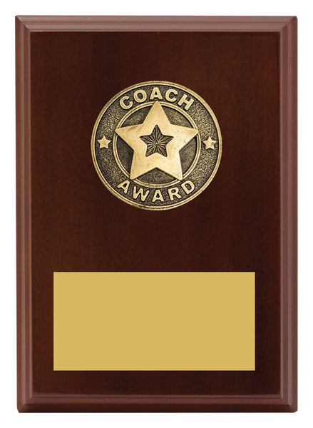 LPF501 - Coach Award Plaque 175mm