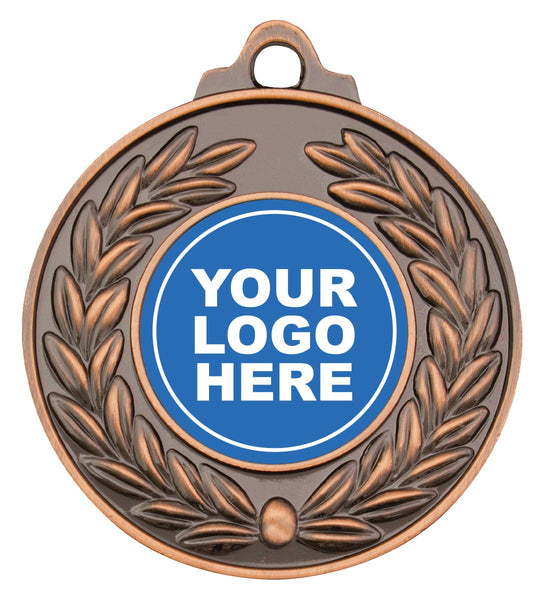 M160B - Wreath Antique Medal Bronze