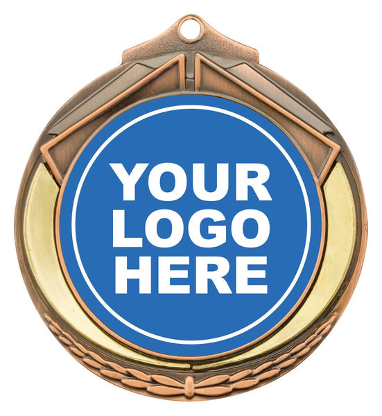 M432B - Shield Medal 50mm Bronze