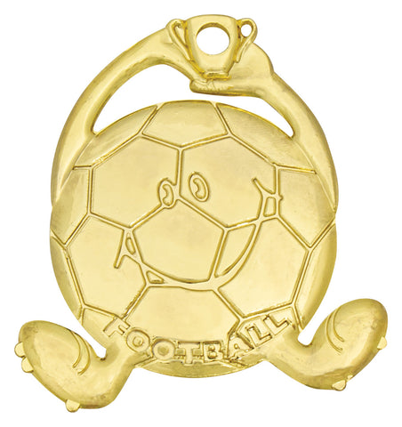 M851G Football Character Medal Gold