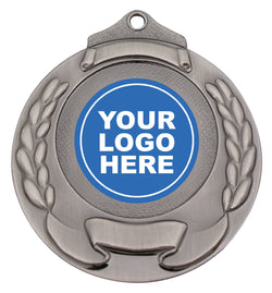 M861S - Banner Wreath Silver