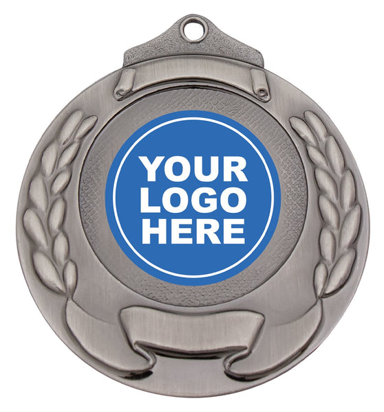 M861S - Banner Wreath Silver