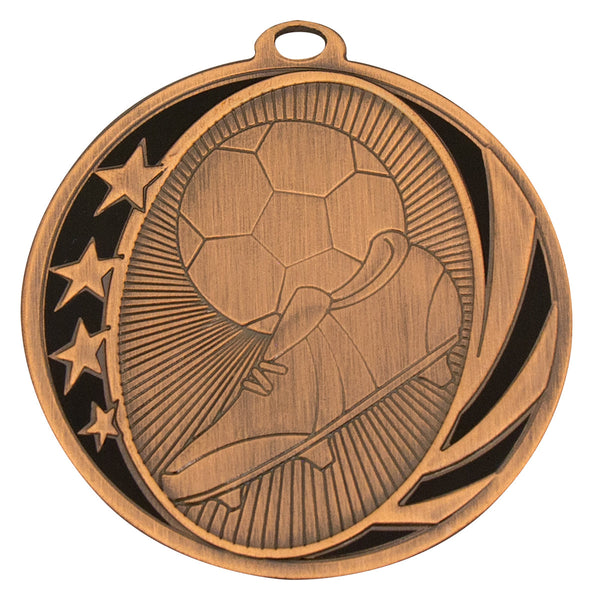 MB904B Football Midnight Medal Bronze