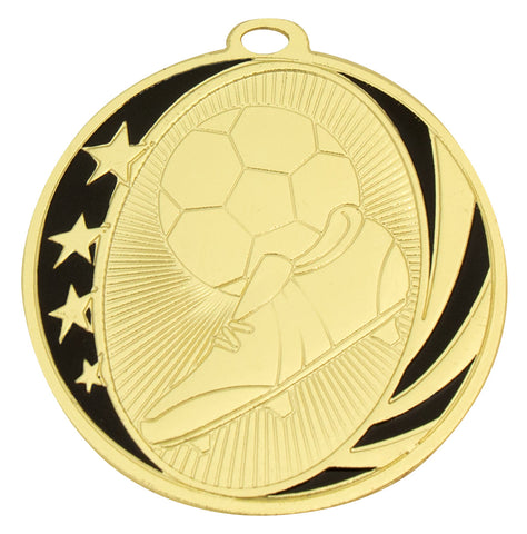 MB904G Football Midnight Medal Gold