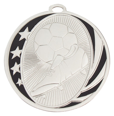 MB904S Football Midnight Medal Silver