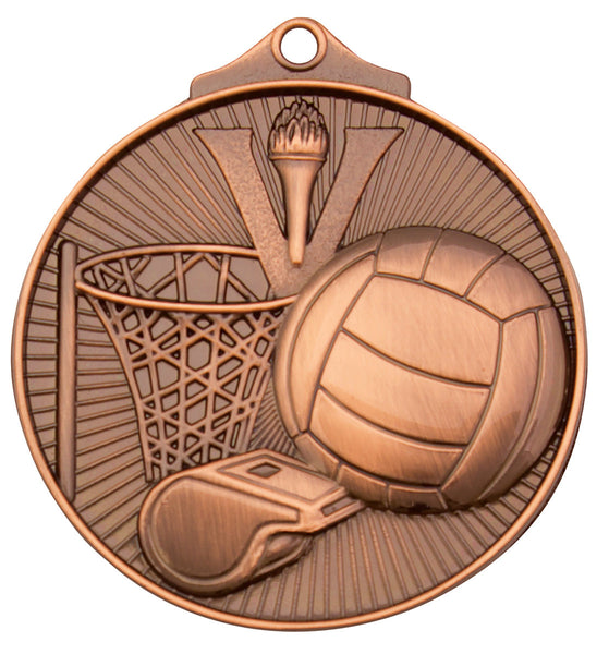 MD911B Netball Medal Bronze