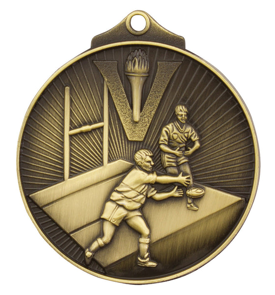 MD913G - Rugby Medal Gold