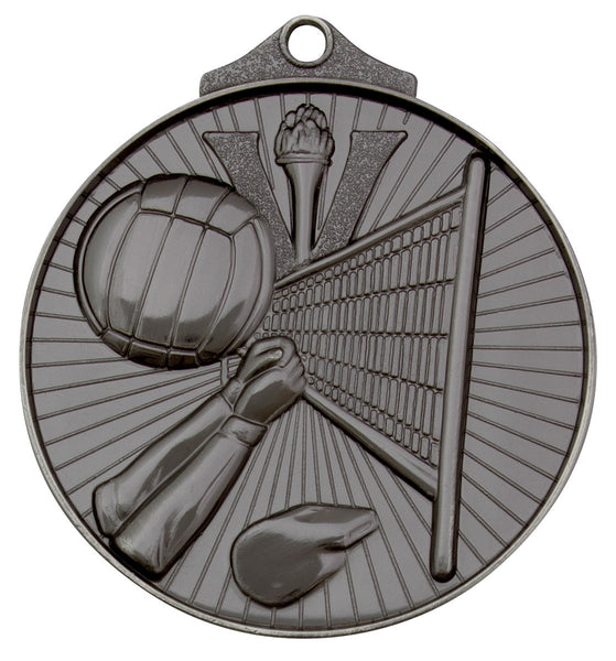 MD915S - Volleyball Medal Silver