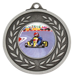ME225S-K37 - Wreath Victory Medal Silver