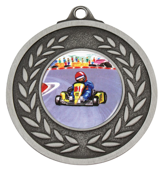 ME225S-K37 - Wreath Victory Medal Silver