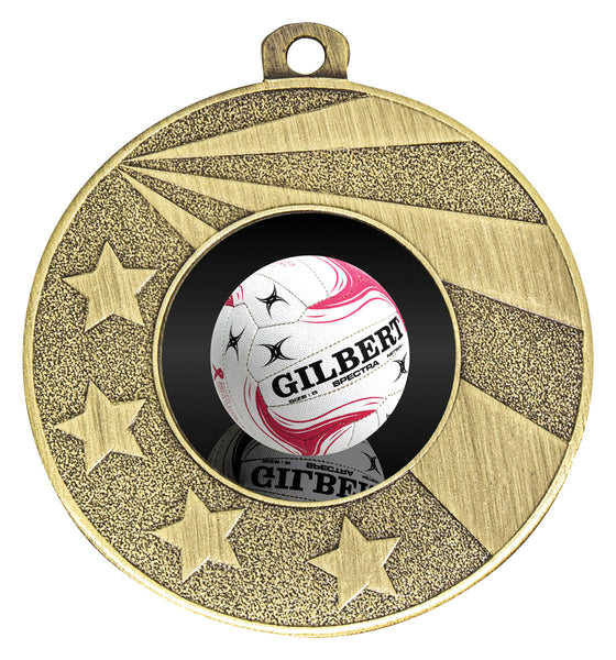 ME304G-C911 - Netball Horizons Medal Gold