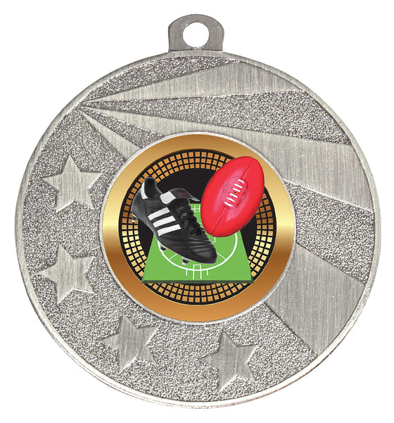 ME304S-B31 - Footy Horizons Medal Silver