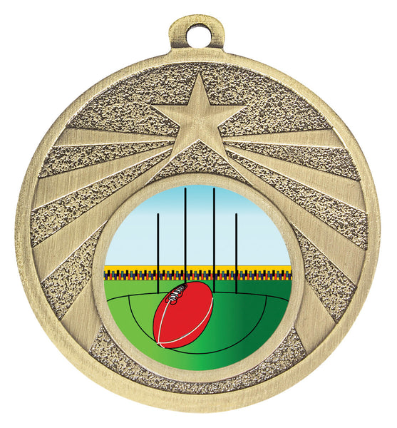 ME308G-K20 - Footy Starshine Medal Gold