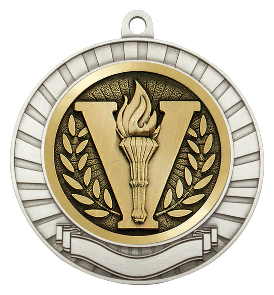 MES201S - Eco Scroll Victory Silver