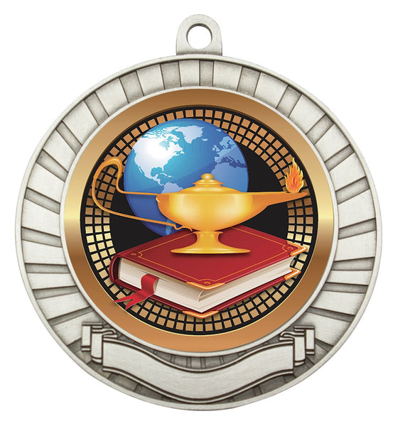 MES205S - Eco Scroll Academic Silver