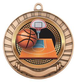 MES234B - Eco Scroll Basketball Bronze