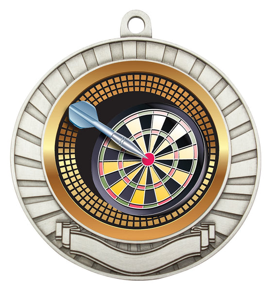 MES238S - Eco Scroll Darts Silver