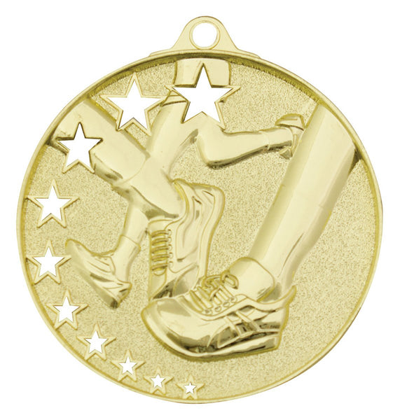 MH901G - Running Stars Medal Gold