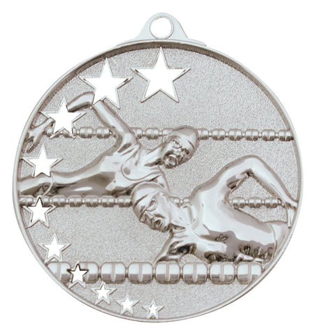 MH902S - Swim Stars Medal Silver