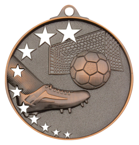 MH904B Football Stars Medal Bronze