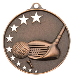 MH909B - Golf Stars Medal Bronze