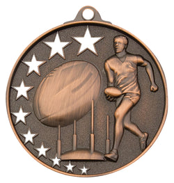 MH912B Aussie Rules Stars Medal Bronze