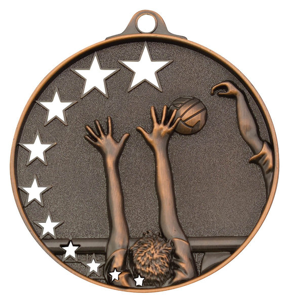 MH915B - Volleyball Stars Medal Bronze