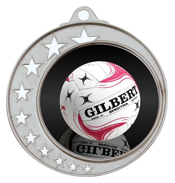 MH970S-C911 - Star Series Netball 50mm Silver