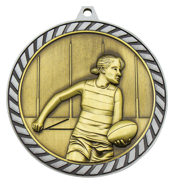 MMV687S Venture Aussie Rules Female Silver
