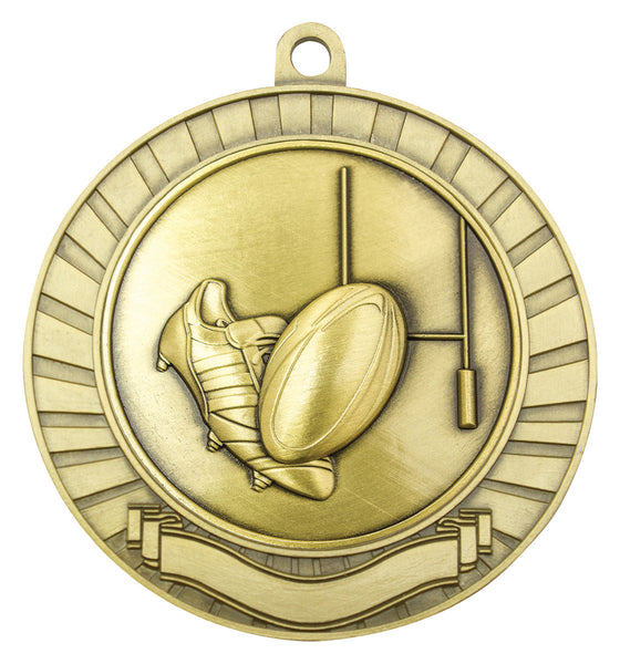 MMY213G Eco Scroll Rugby Gold