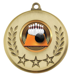 MSH152G - Laurel Medal Tenpin Gold