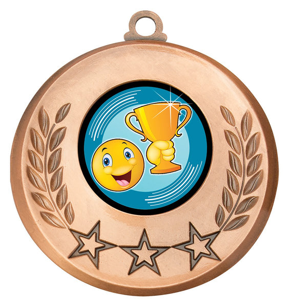 MSH190B - Laurel Smiley Cup Bronze