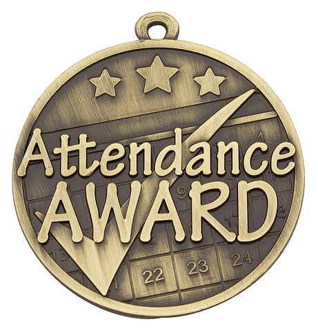 MW102G - Attendance Gold Medal