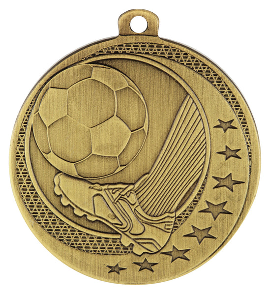 MW904G Football Wayfare Medal Gold