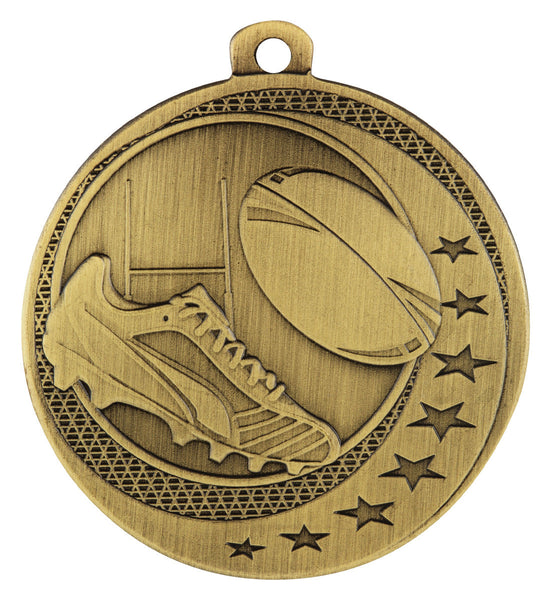 MW913G Rugby League / Union Wayfare Medal Gold