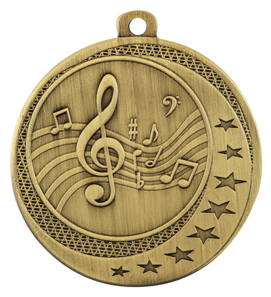 MW921G Music Wayfare Medal Gold