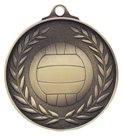 MX811G Netball Wreath - Antique Gold