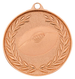 MX912B Aussie Rules Classic Wreath Bronze