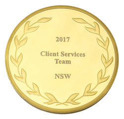 MZ50G - Laurel Presentation Medal in Case