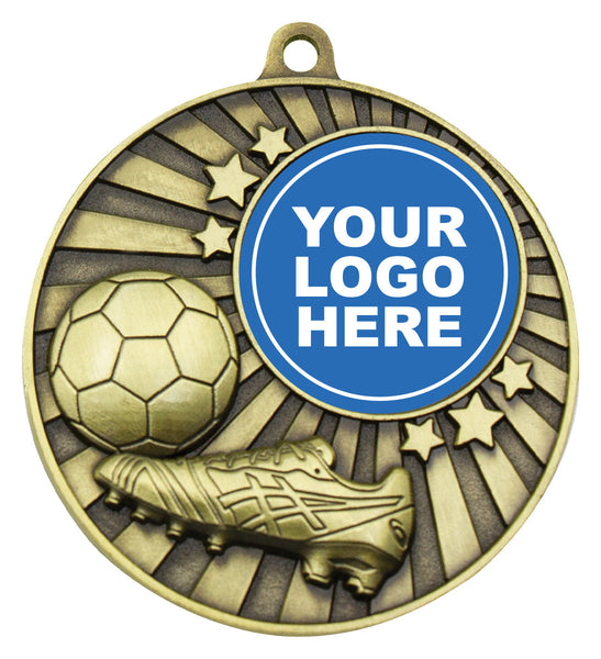 MZ604G Impact Medal Football Gold