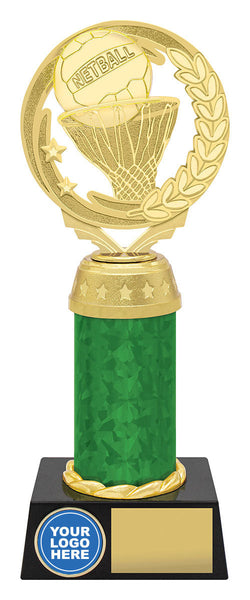 N3199 Torch Netball Gold / Green 230mm