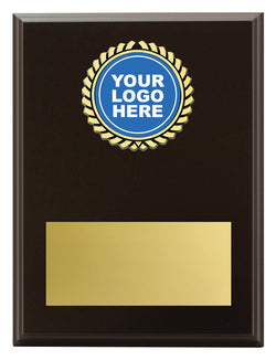 PL02C - Aura Plaque Black Plaque 200mm