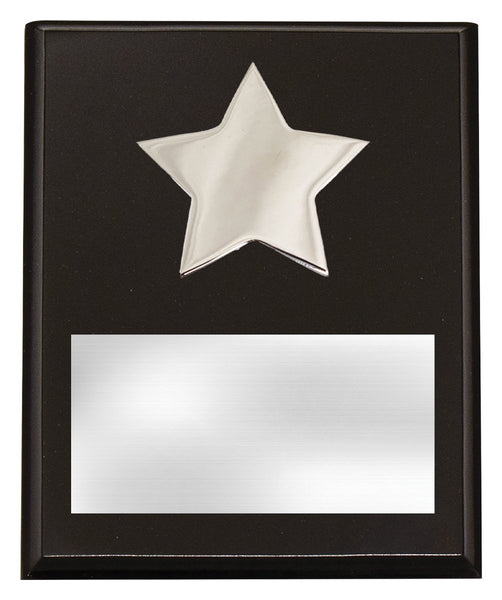 PL11C - Plaque with Metal Star 200mm