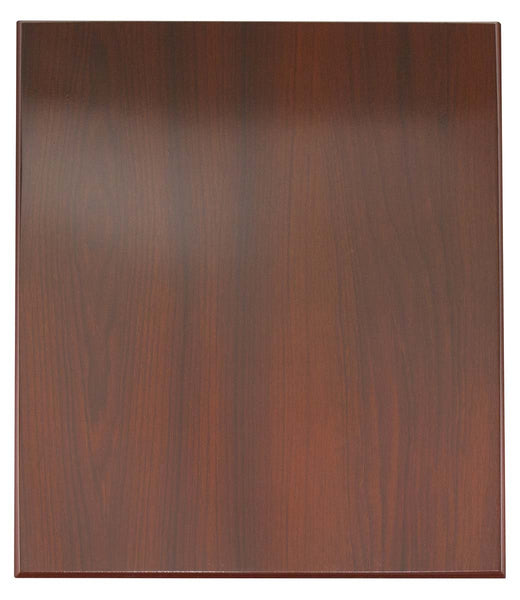 Value Plaque Mahogany 380mm
